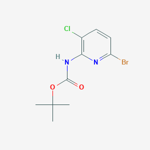 tert-Butyl (6-bromo-3-chloropyridin-2-yl)carbamate