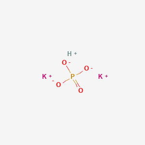 molecular formula K2HPO4<br>HK2O4P B151320 Dipotassium hydrogen phosphate CAS No. 7758-11-4