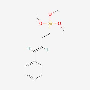 molecular formula C13H20O3Si B15132017 trimethoxy-[(E)-4-phenylbut-3-enyl]silane 