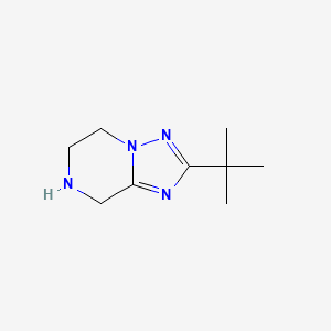 2-(tert-Butyl)-5,6,7,8-tetrahydro-[1,2,4]triazolo[1,5-a]pyrazine