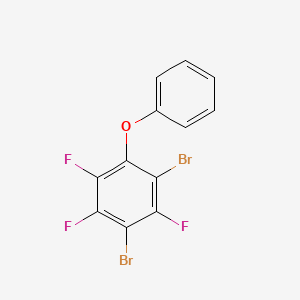 1,3-Dibromo-2,4,5-trifluoro-6-phenoxybenzene