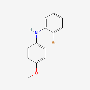 molecular formula C13H12BrNO B15132150 2-bromo-N-(4-methoxyphenyl)aniline 