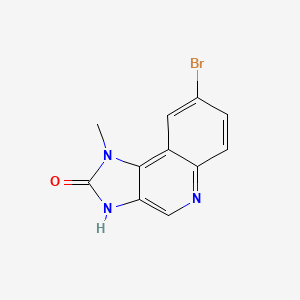 8-bromo-1-methyl-1H-imidazo[4,5-c]quinolin-2(3H)-one