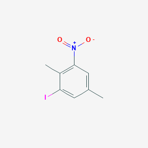 molecular formula C8H8INO2 B1513220 1-Iodo-2,5-dimethyl-3-nitrobenzene CAS No. 52415-05-1