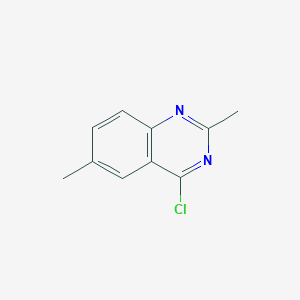 molecular formula C10H9ClN2 B1513237 4-Chloro-2,6-dimethylquinazoline CAS No. 1429782-21-7