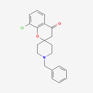 1'-Benzyl-8-chlorospiro[chroman-2,4'-piperidin]-4-one