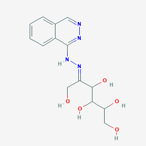 molecular formula C14H18N4O5 B15132665 Keto-D-fructose Phthalazin-1-ylhydrazone 