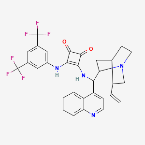 3-[[3,5-bis(trifluoroMethyl)phenyl]aMino]-4-[(8alpha,9S)-cinchonan-9-ylaMino]-3-Cyclobutene-1,2-dione