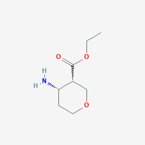 (3S,4S)-Ethyl 4-aminotetrahydro-2H-pyran-3-carboxylate