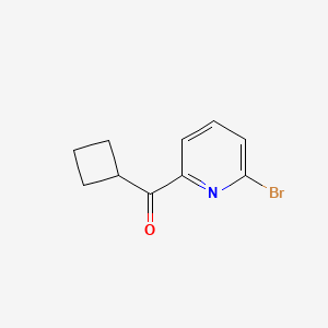 molecular formula C10H10BrNO B15132789 (6-Bromopyridin-2-yl)(cyclobutyl)methanone 