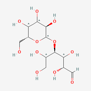 molecular formula C12H17O11 B15132822 CID 156592349 