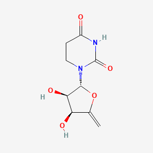 Uridine, 4',5'-didehydro-5'-deoxy-