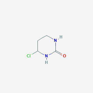 4-Chloro-1,3-diazinan-2-one