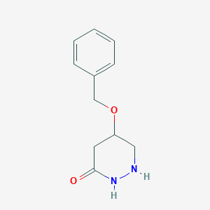 5-Phenylmethoxydiazinan-3-one