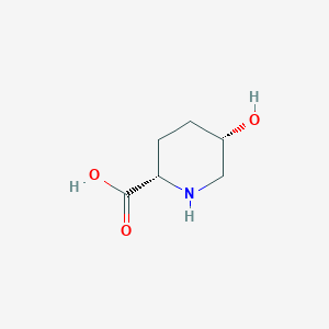 molecular formula C6H11NO3 B151329 (2S,5S)-5-羟基哌啶-2-羧酸 CAS No. 63088-78-8