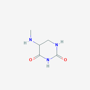 5-(Methylamino)-1,3-diazinane-2,4-dione