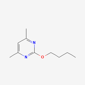 molecular formula C10H16N2O B1513299 2-butoxy-4,6-dimethylPyrimidine 
