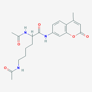 molecular formula C20H25N3O5 B1513303 Ac-Lys(Ac)-AMC 