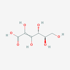 molecular formula C6H10O7 B15133135 (4R,5R)-2,3,4,5,6-pentahydroxyhex-2-enoic acid 