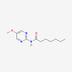 molecular formula C12H19N3O2 B1513331 N-(5-Methoxypyrimidin-2-yl)heptanamide 