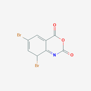 6,8-dibromo-8H-3,1-benzoxazine-2,4-dione