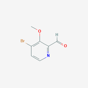 molecular formula C7H6BrNO2 B1513339 4-Bromo-3-methoxypicolinaldehyde CAS No. 1289070-32-1