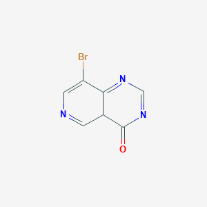 8-bromo-4aH-pyrido[4,3-d]pyrimidin-4-one