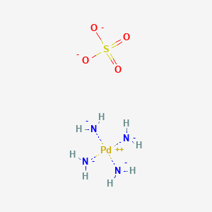 Azanide;palladium(2+);sulfate