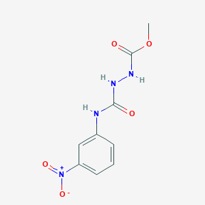 N-{[(3-nitrophenyl)carbamoyl]amino}methoxyformamide