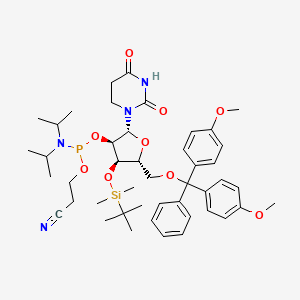 5'-O-(4,4'-DiMethoxy)-3'-O-(t-butyldiMethylsilyl) uridine, 2'-[(2-cyanoethyl)-(N,N-diisopropyl)]-phosphoraMidite