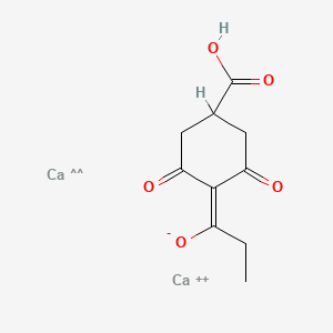 molecular formula C10H11Ca2O5+ B15133529 CID 156588709 