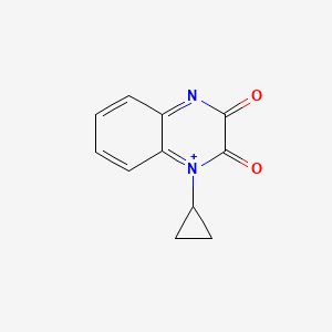 2,3-Quinoxalinedione, 1-cyclopropyl-1,4-dihydro-