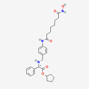 molecular formula C28H36N3O5 B15133675 CID 156588610 