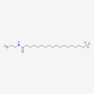 N-(2-hydroxyethyl)-octadecanamide-18,18,18-d3