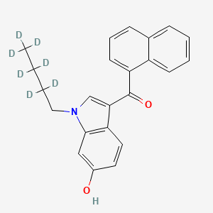 [1-(2,2,3,3,4,4,4-heptadeuteriobutyl)-6-hydroxyindol-3-yl]-naphthalen-1-ylmethanone