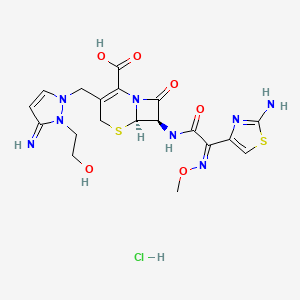 molecular formula C19H23ClN8O6S2 B1513384 Cefoselis (hydrochloride) 