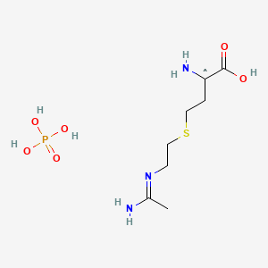 molecular formula C8H19N3O6PS B15133846 CID 156588596 