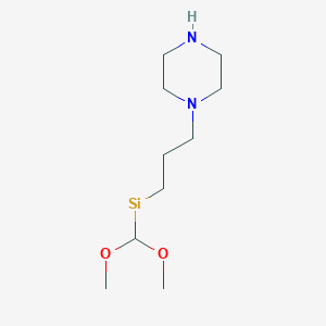 Piperazine, 1-[3-(dimethoxymethylsilyl)propyl]-