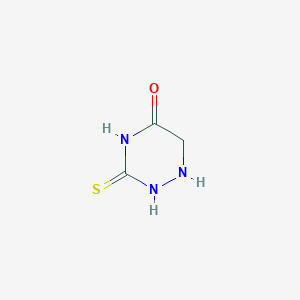 Perhydro-1,2,4-triazin-5-one-3-thione