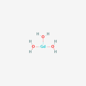 molecular formula GdH6O3 B15133994 gadolinium;trihydrate 