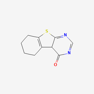 5,6,7,8-tetrahydro-4aH-[1]benzothiolo[2,3-d]pyrimidin-4-one