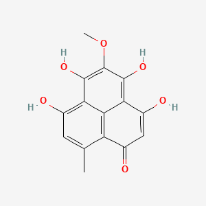 3,6,7,9-Tetrahydroxy-8-methoxy-4-methylphenalen-1-one