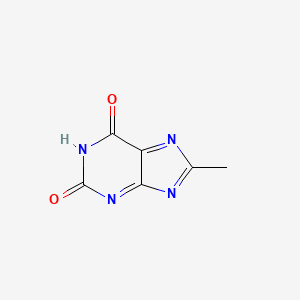 molecular formula C6H4N4O2 B15134048 Hydroxyl methyl purine-one 