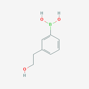 B151341 (3-(2-Hydroxyethyl)phenyl)boronic acid CAS No. 647853-32-5