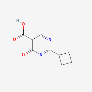 2-cyclobutyl-4-oxo-5H-pyrimidine-5-carboxylic acid