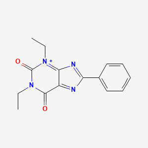 1,3-Diethyl-8-phenylpurin-3-ium-2,6-dione