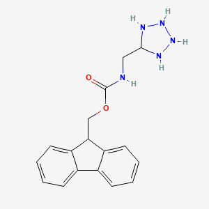 9H-fluoren-9-ylmethyl N-(tetrazolidin-5-ylmethyl)carbamate