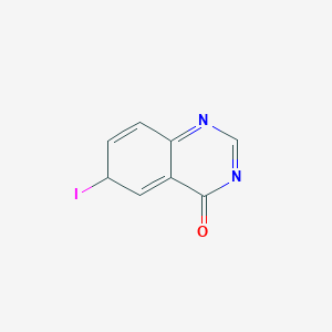 molecular formula C8H5IN2O B15134311 6-iodo-6H-quinazolin-4-one 