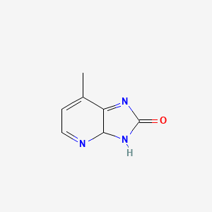 7-Methyl-3,3a-dihydroimidazo[4,5-b]pyridin-2-one