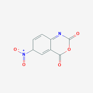 molecular formula C8H4N2O5 B15134400 6-nitro-6H-3,1-benzoxazine-2,4-dione 